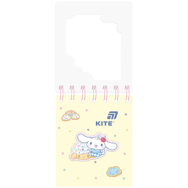 Spiral notebook Kite Cinnamoroll CR26-276, A6, 80 sheets, grid