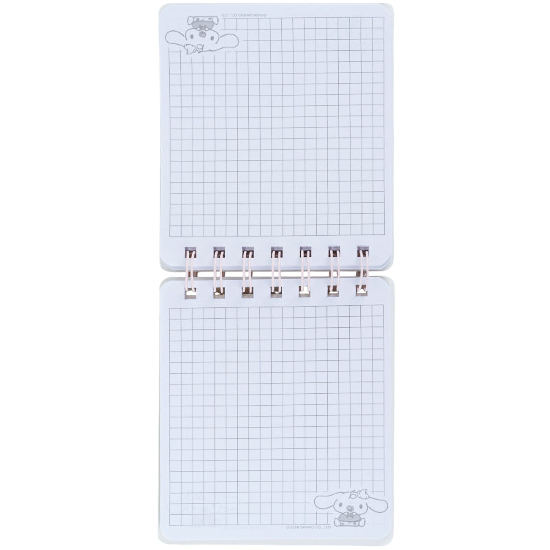 Spiral notebook Kite Cinnamoroll CR26-276, A6, 80 sheets, grid