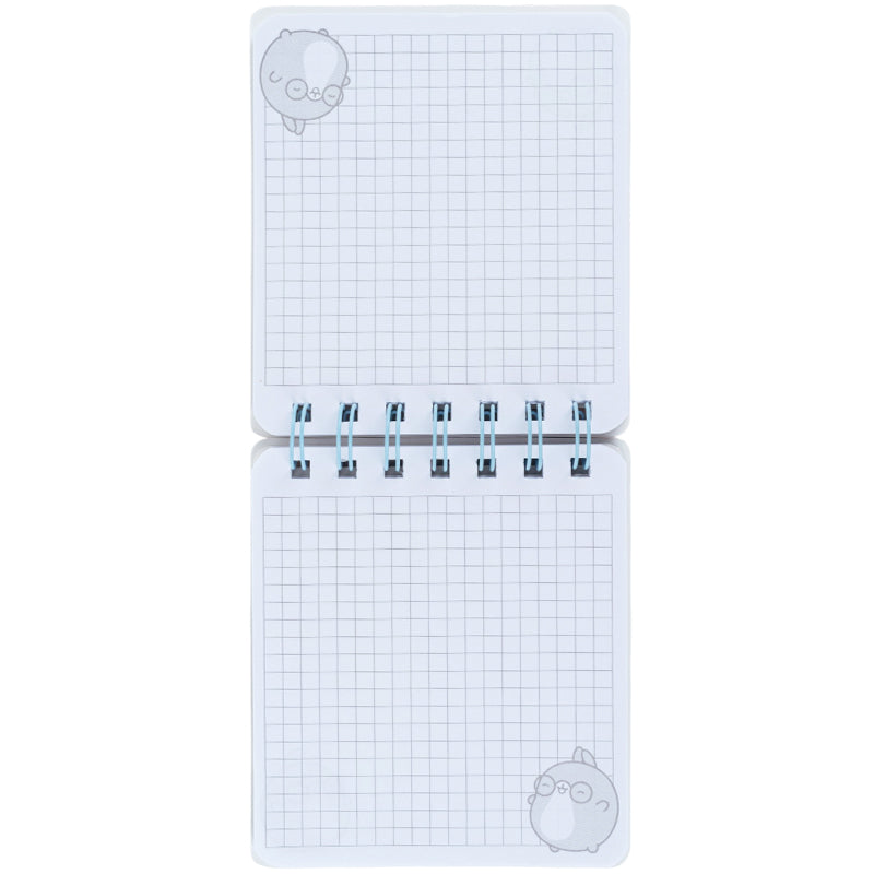 Spiral notebook Kite Molang ML26-276, А6, 80 sheets, grid