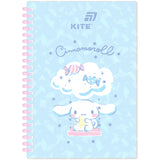 Блокнот на спіралі Cinnamoroll CR26-277, А5, 80 аркушів, клітинка, пластикова обкладинка