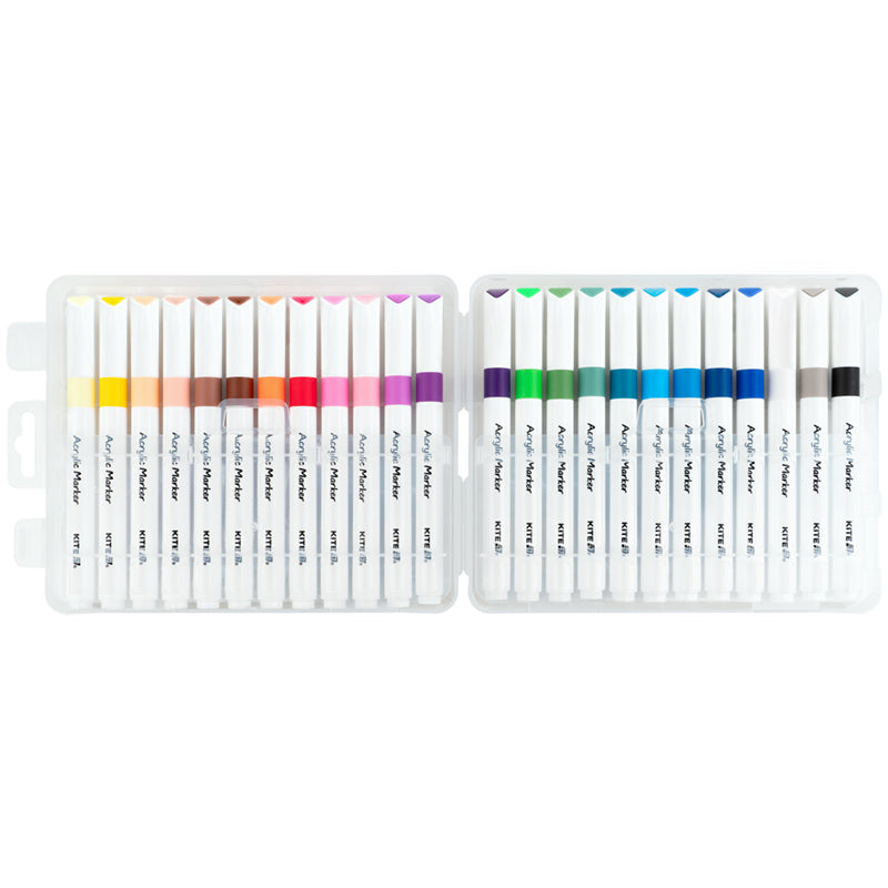 Acrylic markers Jumbo Kite Creative K-1291, 24 pcs