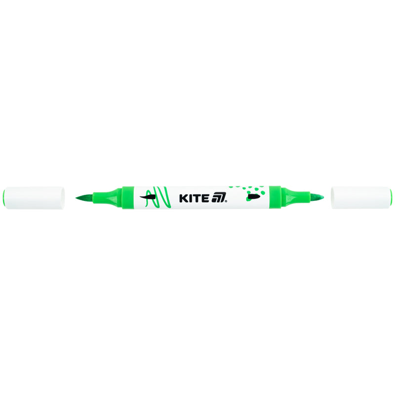 Acrylic markers double-sided Kite Creative K-1293, 6 colors