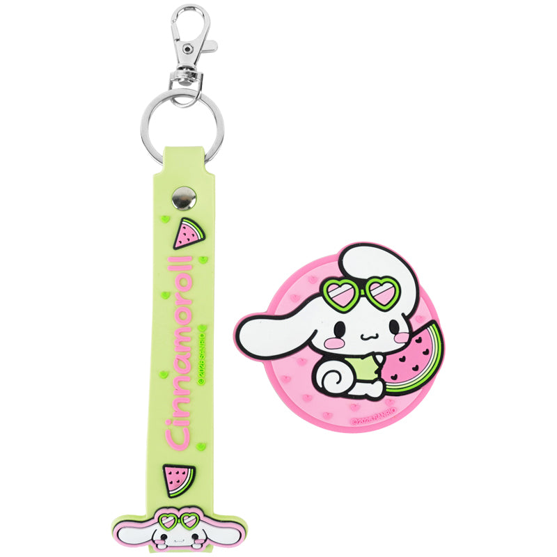 Set of velcro badge and keychain Kite Cinnamoroll CR26-3010, 2 pcs.