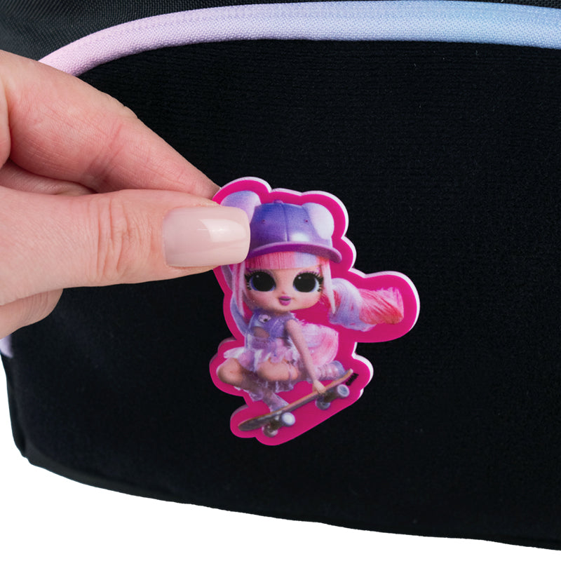 Set of velcro badge and keychain Kite LOL LO26-3010, 2 pcs.