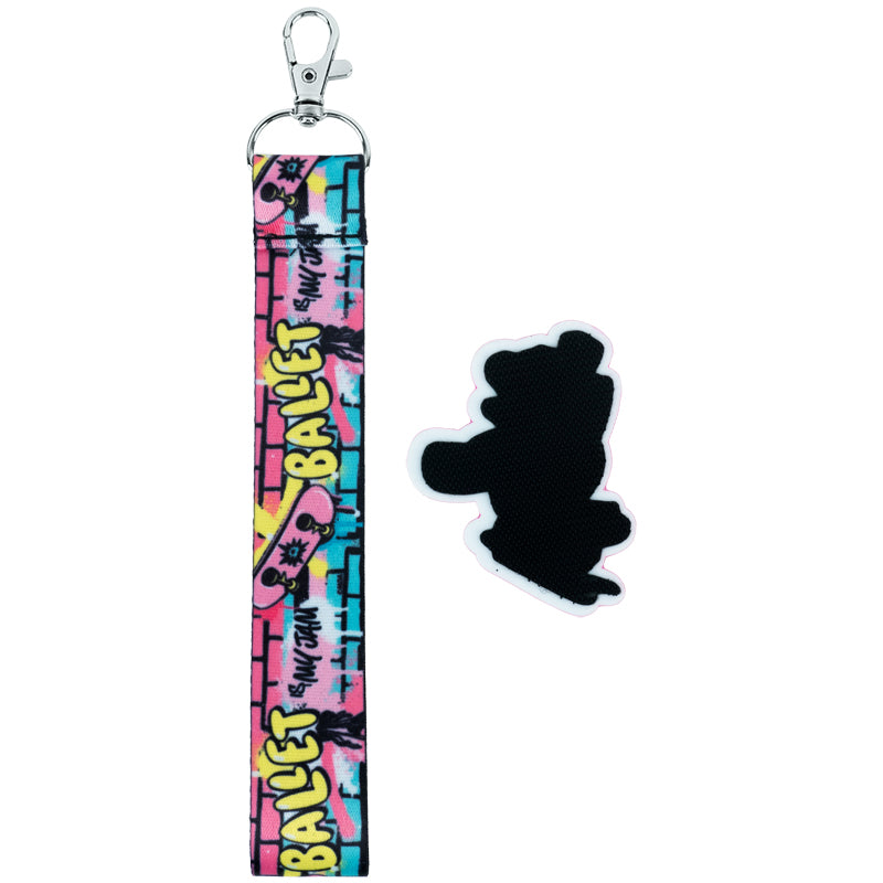 Set of velcro badge and keychain Kite LOL LO26-3010, 2 pcs.