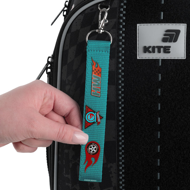 Set of velcro badge and keychain Kite Hot Wheels HW26-3010, 2 pcs.