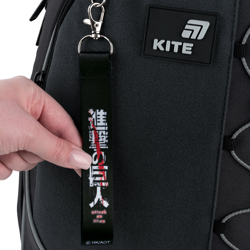 Set of velcro badge and keychain Kite Attack on Titan AT26-3010, 2 pcs.
