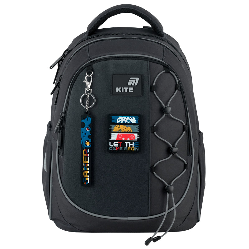Set of velcro badge and keychain Kite K26-3010-2, 2 pcs.