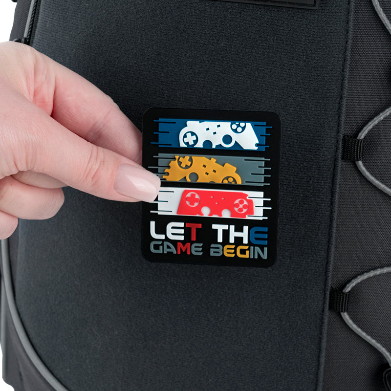 Set of velcro badge and keychain Kite K26-3010-2, 2 pcs.