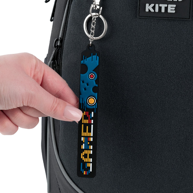 Set of velcro badge and keychain Kite K26-3010-2, 2 pcs.
