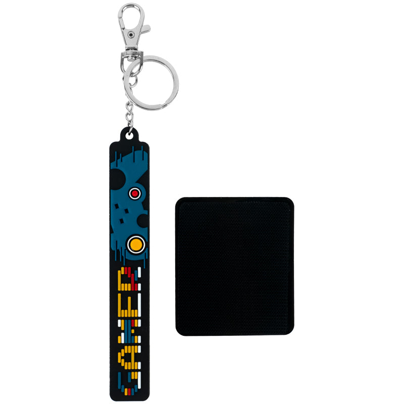 Set of velcro badge and keychain Kite K26-3010-2, 2 pcs.