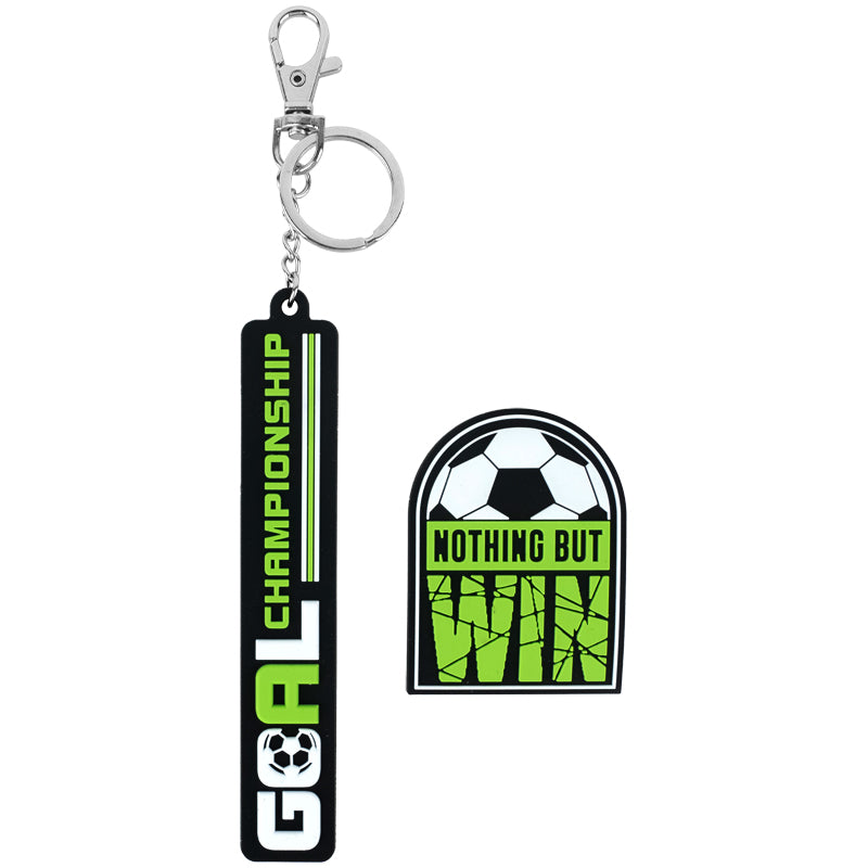 Set of velcro badge and keychain Kite K26-3010-3, 2 pcs.