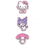 Set of velcro badges Kite Hello Kitty HK26-3012-2, 3 pcs.