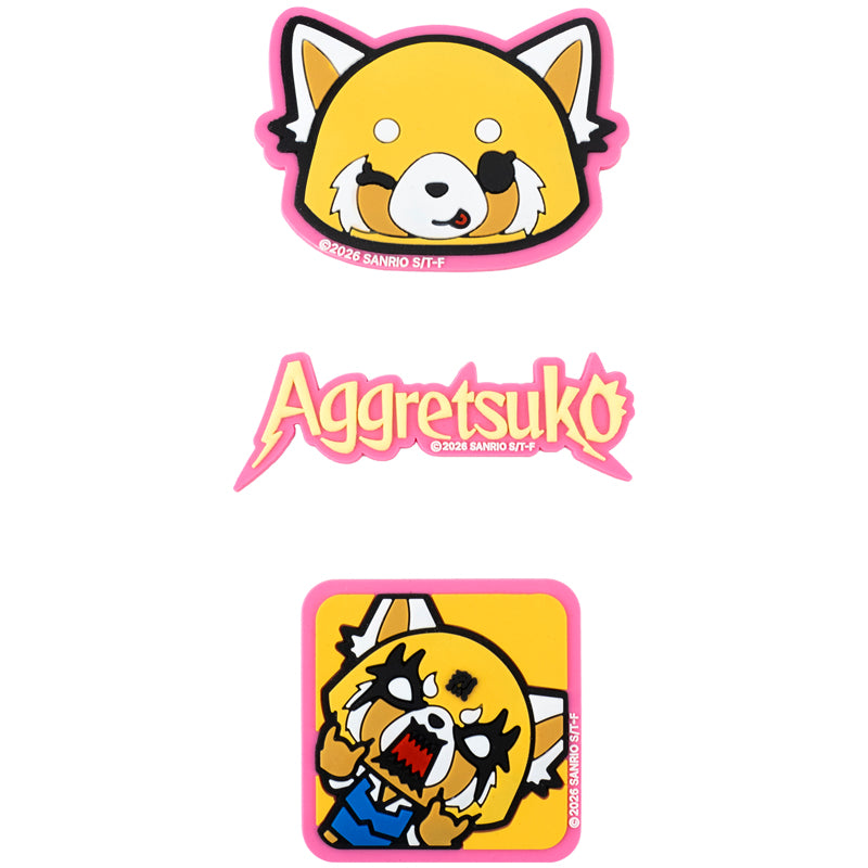 Set of velcro badges Kite Aggretsuko AR26-3012, 3 pcs.