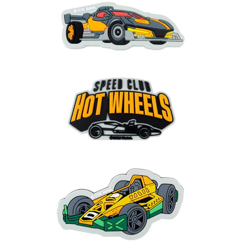 Set of velcro badges Kite Hot Wheels HW26-3012, 3 pcs.