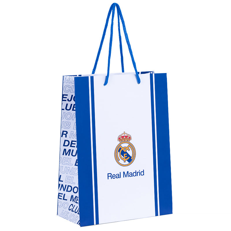 Пакет паперовий подарунковий Kite FC Real Madrid RL26-266, 26х32 см