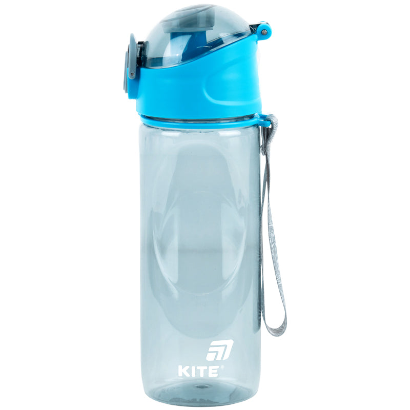 Пляшечка для води Kite K26-400-3, 530 мл,сіро-синя