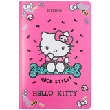 Notebook platic double cover Kite Hello Kitty HK23-460, А5+, 40 sheets