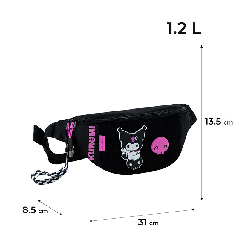 Waist bag Kite Education teens Kuromi HK24-2770