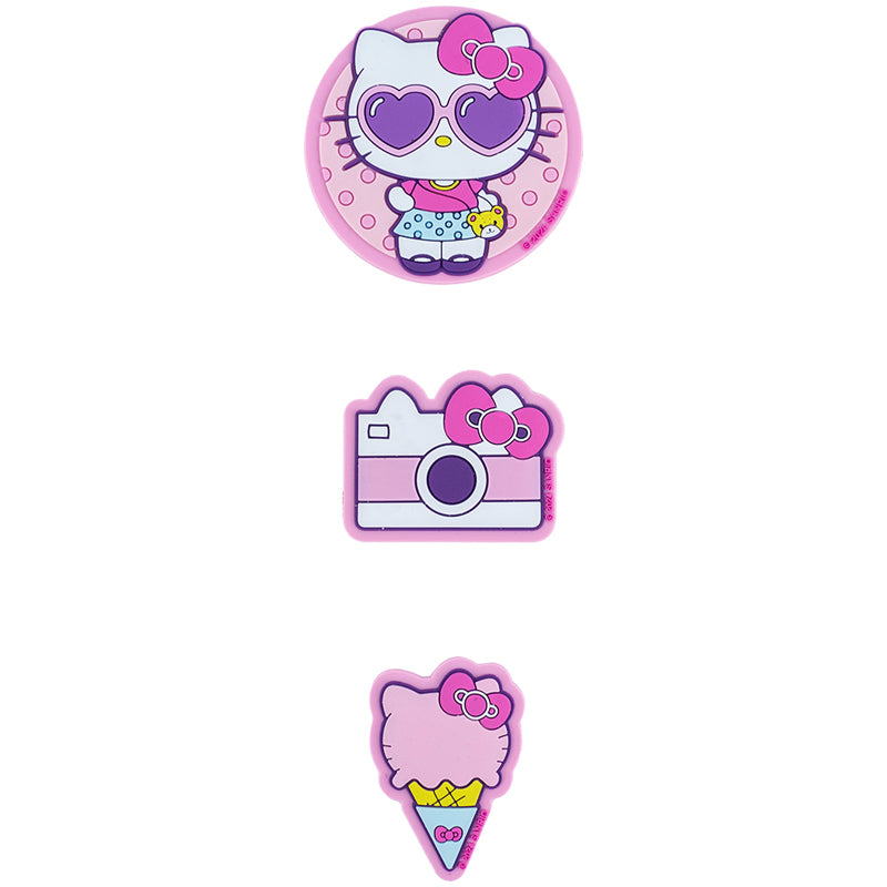 Set of velcro badges Kite Hello Kitty HK24-3012-2, 3 pcs.