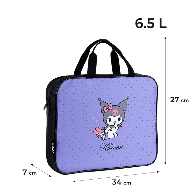 School bag Kite Kuromi HK24-589, 1 compartmen, A4