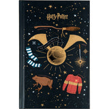 Книга записна Kite Harry Potter HP23-199-1, тверда обкладинка, А6, 80 аркушів, клітинка