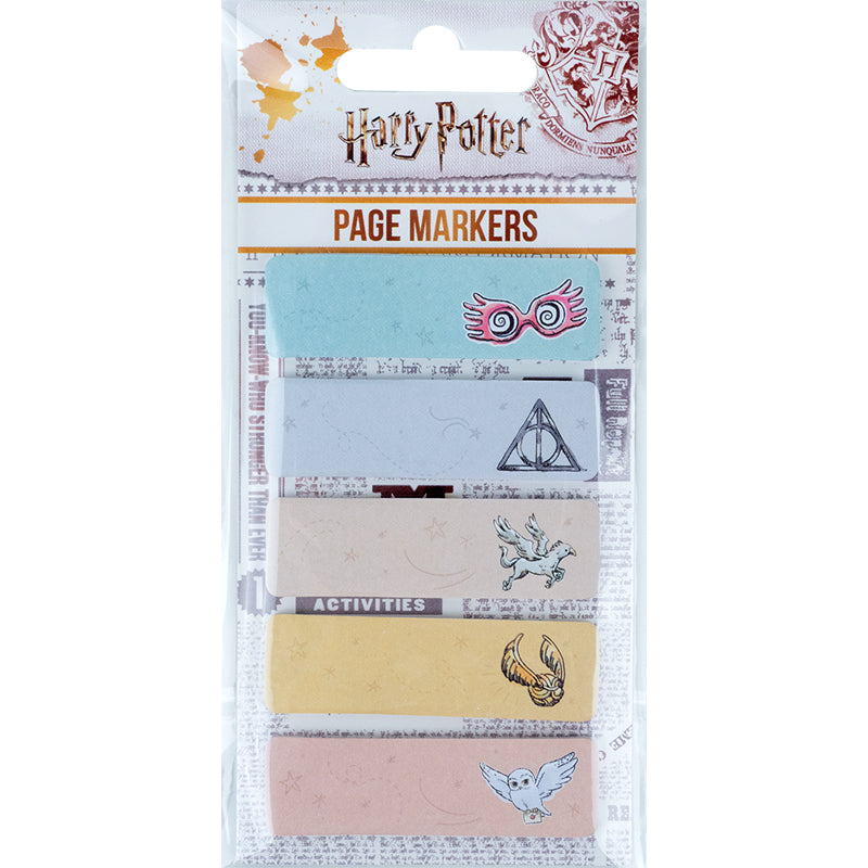 Page paper markers Kite Harry Potter HP23-480, 100 шт, 5х15х50 mm