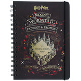 Блокнот на спіралі Harry Potter HP24-190, A5, 80 аркушів, клітинка