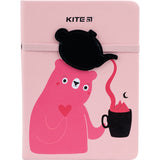 Блокнот Kite Pink Bear K22-464-1, В6, 96 аркушів, клітинка