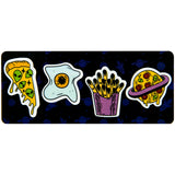 Page markers Kite Space food K22-479-1, 4x20 pcs, 30x50 mm
