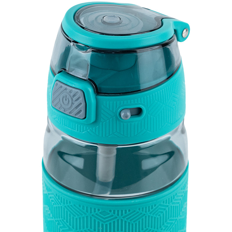 Пляшечка для води Kite K24-1201-1, 600 мл, сіро-зелена