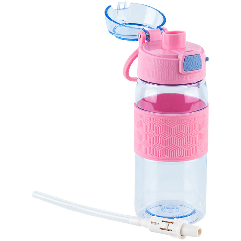 Пляшечка для води Kite K24-1201-3, 600 мл, блакитно-рожева