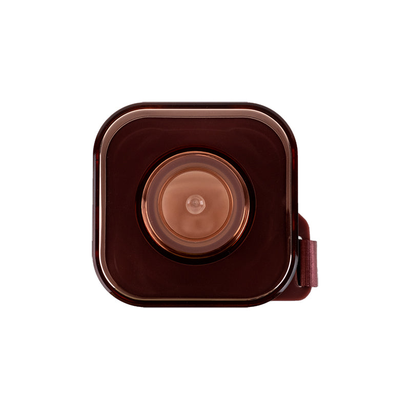 Пляшечка для води квадратна Kite K24-1210-3, 700 мл, бордова