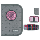 Пенал з наповненням Kite College Line K24-622H-1, 1 відділення, 2 відвороти