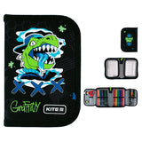 Пенал з наповненням Kite Roar K24-622H-4, 1 відділення, 2 відвороти