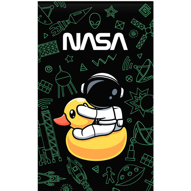Notepad Kite NASA NS23-195, A6, 50 sheeets, blank
