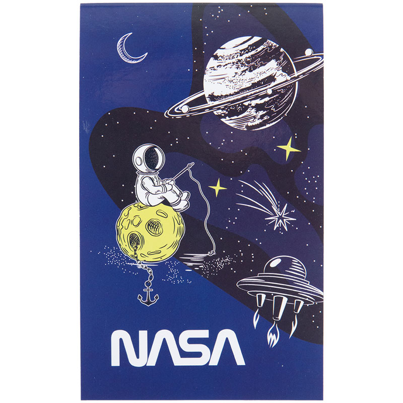 Notepad Kite NASA NS23-195, A6, 50 sheeets, blank