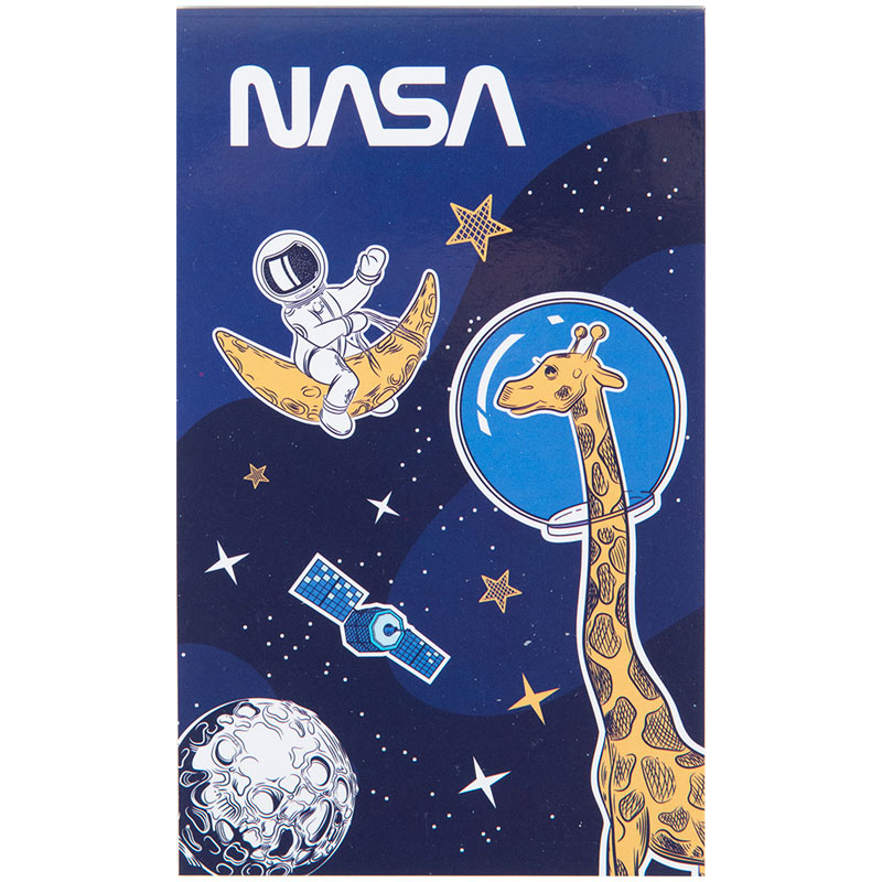 Notepad Kite NASA NS23-195, A6, 50 sheeets, blank