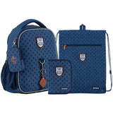 Шкільний набір Kite College Line boy SET_K24-555S-4 (рюкзак, пенал, сумка)