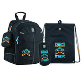 Шкільний набір Kite Never Quiet SET_K24-771S-4 (рюкзак, пенал, сумка)