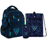 Шкільний набір Kite Play Again SET_K24-773M-5 (рюкзак, пенал, сумка)