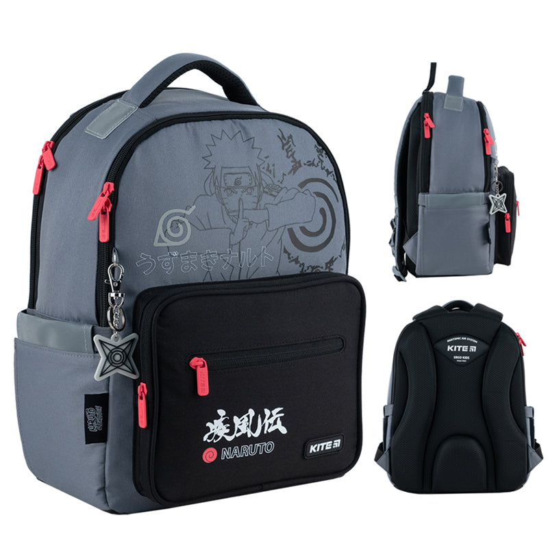 Шкільний набір Kite Naruto SET_NR24-770M (рюкзак, пенал, сумка)