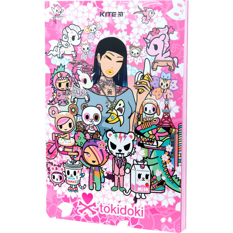 Блокнот Kite tokidoki TK23-193-1, термобіндер, А5, 64 аркуші, нелінований